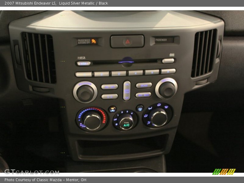 Controls of 2007 Endeavor LS