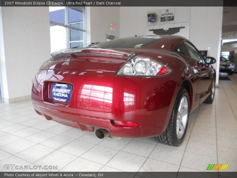 Ultra Red Pearl / Dark Charcoal 2007 Mitsubishi Eclipse GS Coupe