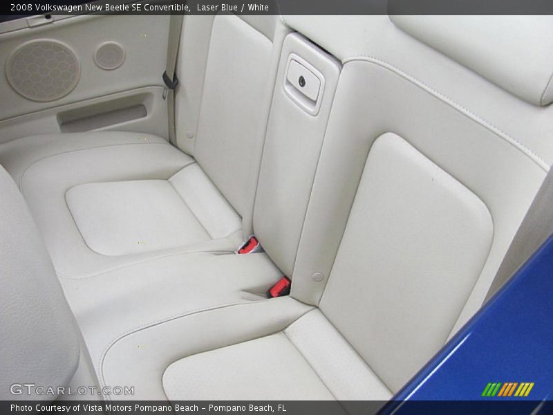  2008 New Beetle SE Convertible White Interior