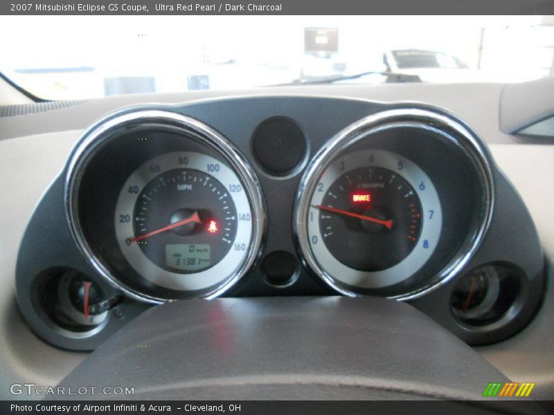 Ultra Red Pearl / Dark Charcoal 2007 Mitsubishi Eclipse GS Coupe
