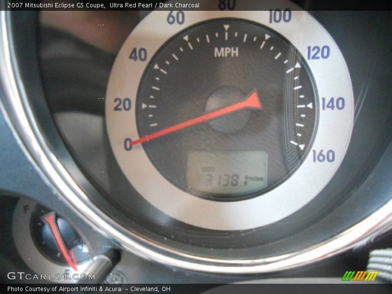 Ultra Red Pearl / Dark Charcoal 2007 Mitsubishi Eclipse GS Coupe