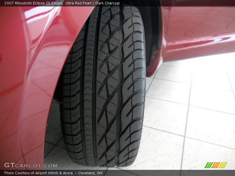 Ultra Red Pearl / Dark Charcoal 2007 Mitsubishi Eclipse GS Coupe
