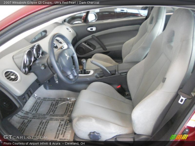 Ultra Red Pearl / Dark Charcoal 2007 Mitsubishi Eclipse GS Coupe