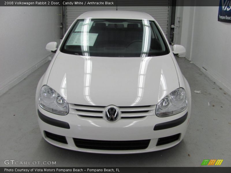Candy White / Anthracite Black 2008 Volkswagen Rabbit 2 Door