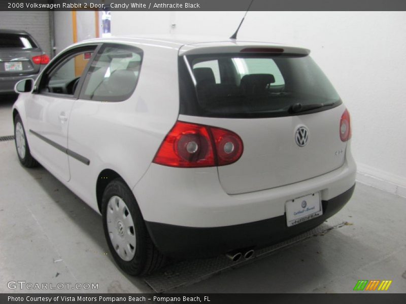 Candy White / Anthracite Black 2008 Volkswagen Rabbit 2 Door