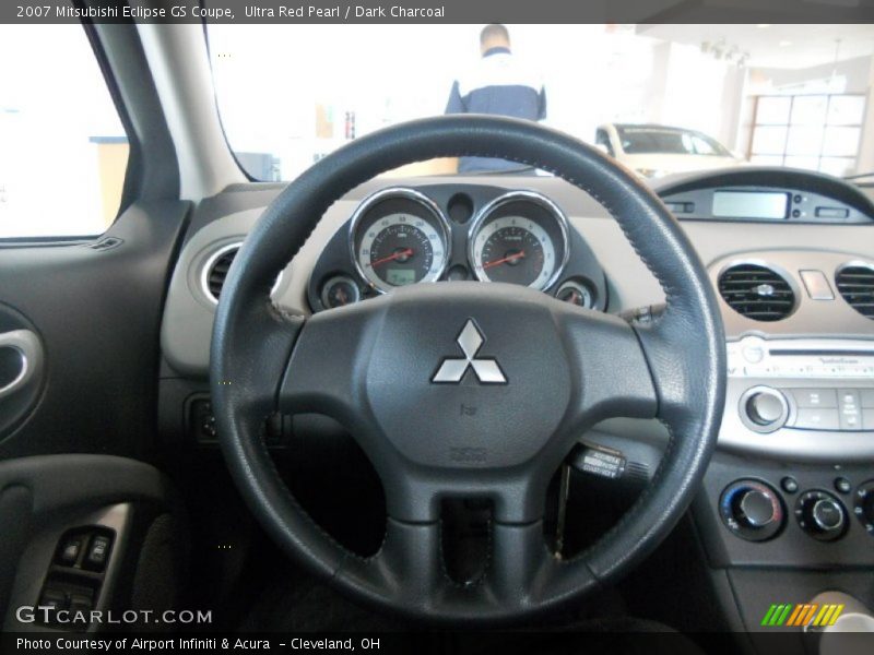 Ultra Red Pearl / Dark Charcoal 2007 Mitsubishi Eclipse GS Coupe