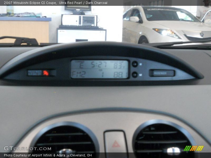 Ultra Red Pearl / Dark Charcoal 2007 Mitsubishi Eclipse GS Coupe