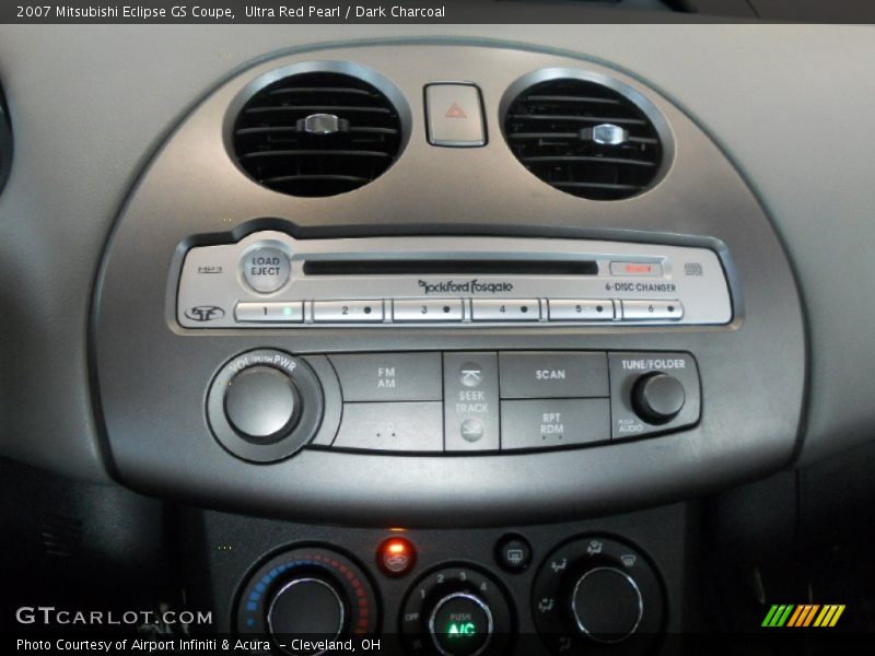 Ultra Red Pearl / Dark Charcoal 2007 Mitsubishi Eclipse GS Coupe