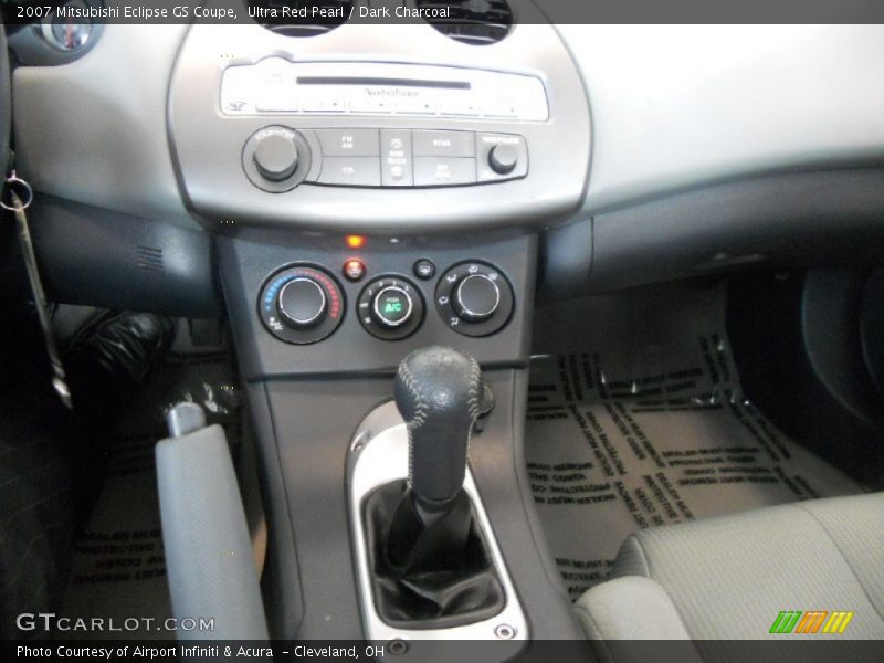 Ultra Red Pearl / Dark Charcoal 2007 Mitsubishi Eclipse GS Coupe