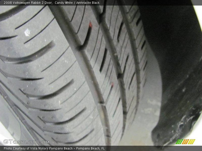 Candy White / Anthracite Black 2008 Volkswagen Rabbit 2 Door
