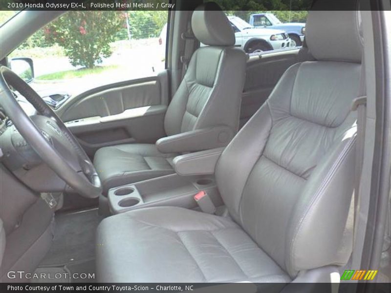 Polished Metal Metallic / Gray 2010 Honda Odyssey EX-L