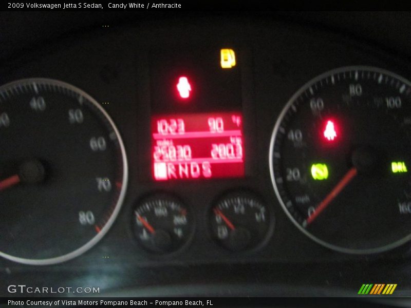 Candy White / Anthracite 2009 Volkswagen Jetta S Sedan