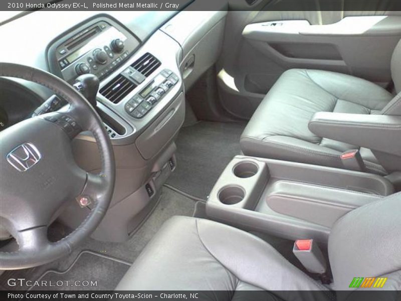 Polished Metal Metallic / Gray 2010 Honda Odyssey EX-L