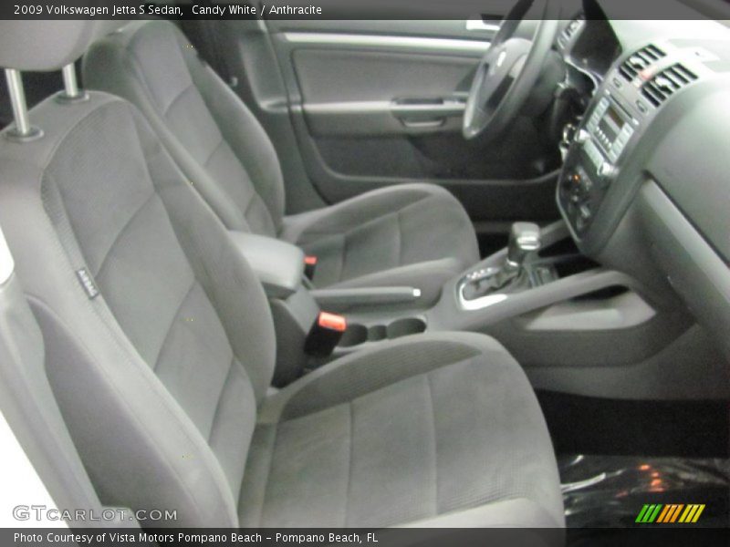 Candy White / Anthracite 2009 Volkswagen Jetta S Sedan
