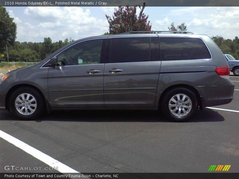 Polished Metal Metallic / Gray 2010 Honda Odyssey EX-L