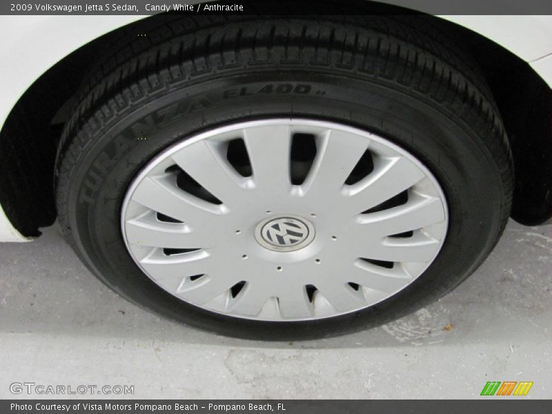 Candy White / Anthracite 2009 Volkswagen Jetta S Sedan