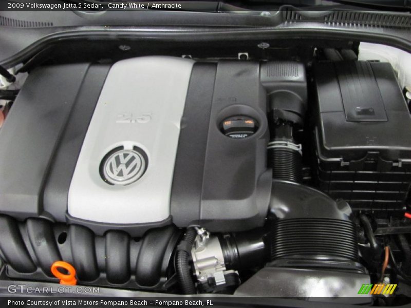 Candy White / Anthracite 2009 Volkswagen Jetta S Sedan