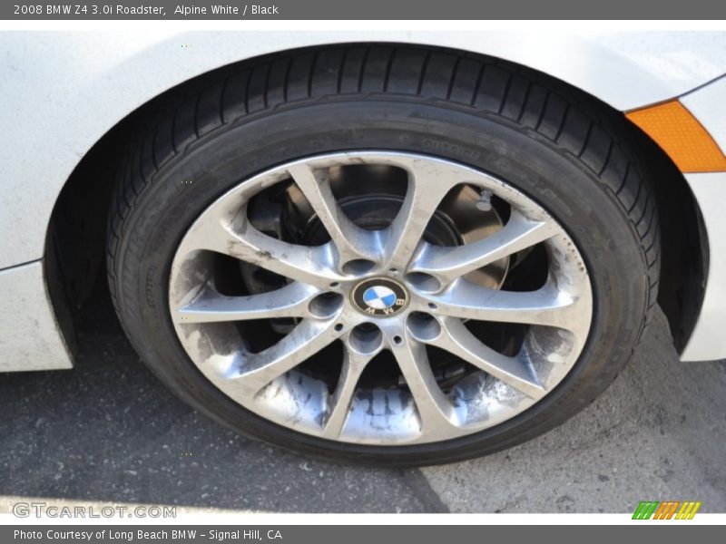 Alpine White / Black 2008 BMW Z4 3.0i Roadster