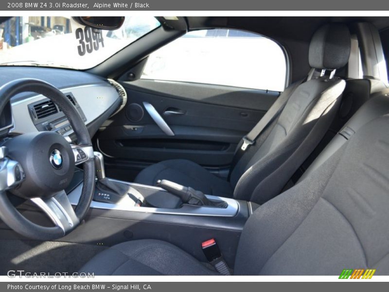 Alpine White / Black 2008 BMW Z4 3.0i Roadster