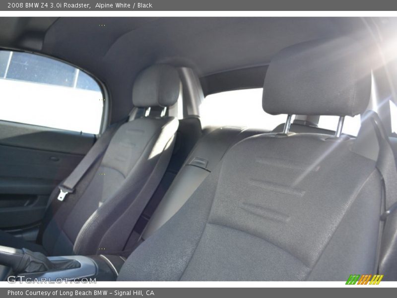 Alpine White / Black 2008 BMW Z4 3.0i Roadster