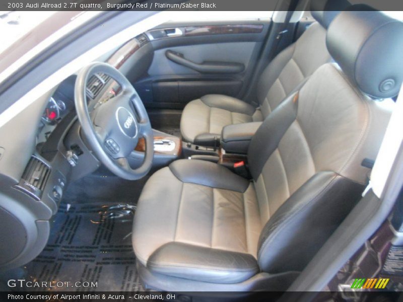  2003 Allroad 2.7T quattro Platinum/Saber Black Interior