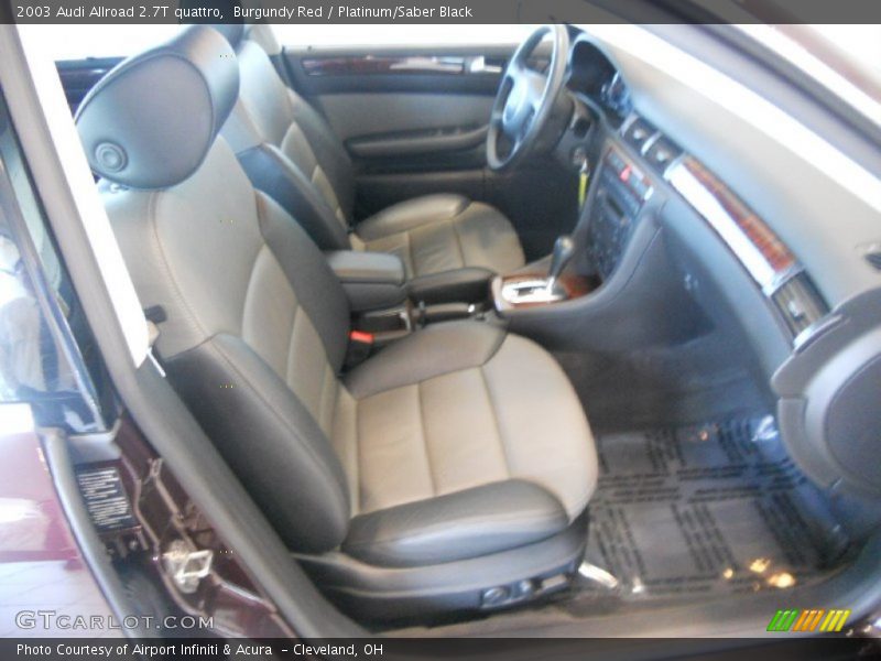  2003 Allroad 2.7T quattro Platinum/Saber Black Interior
