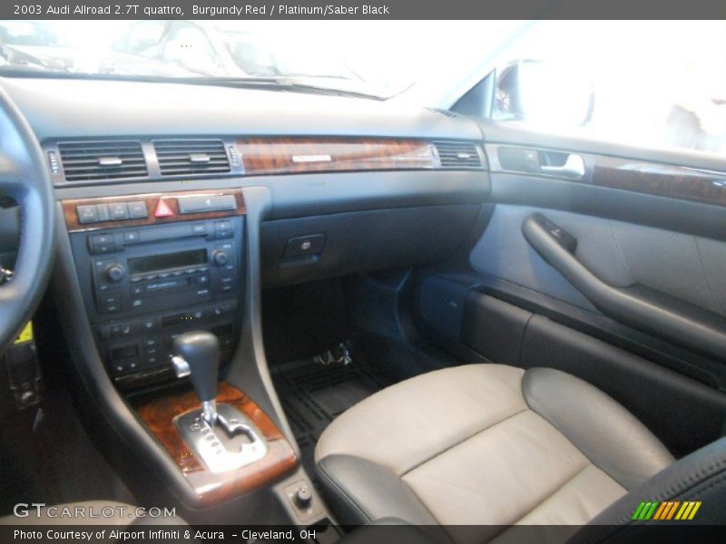 Burgundy Red / Platinum/Saber Black 2003 Audi Allroad 2.7T quattro