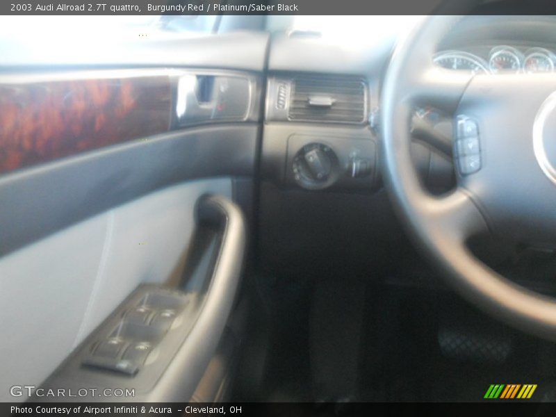 Burgundy Red / Platinum/Saber Black 2003 Audi Allroad 2.7T quattro