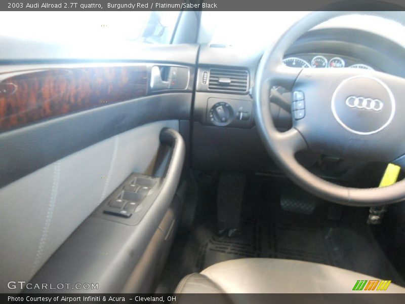Burgundy Red / Platinum/Saber Black 2003 Audi Allroad 2.7T quattro