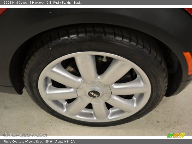 Chili Red / Panther Black 2008 Mini Cooper S Hardtop