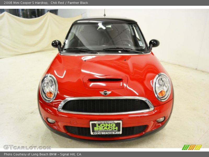Chili Red / Panther Black 2008 Mini Cooper S Hardtop