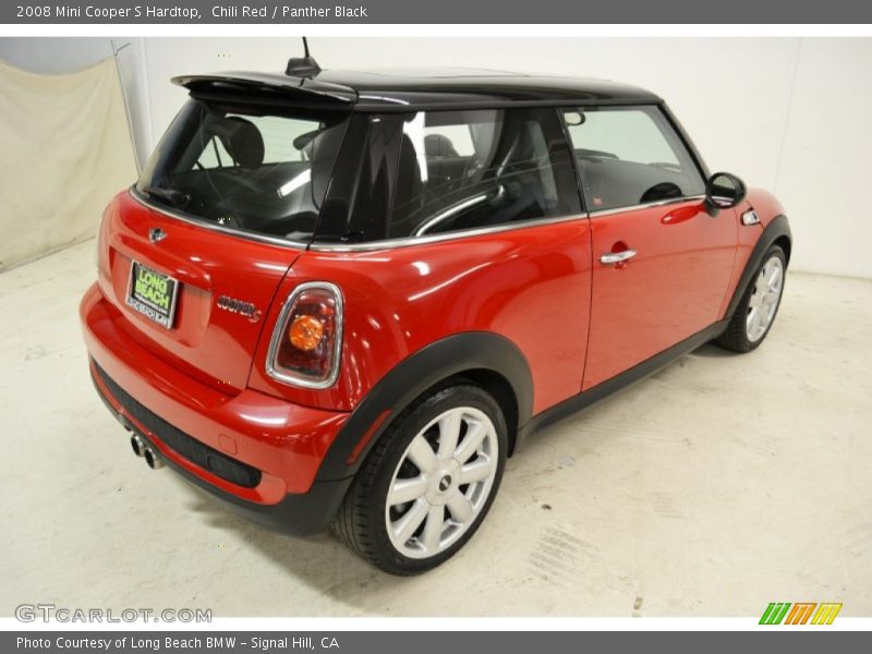 Chili Red / Panther Black 2008 Mini Cooper S Hardtop