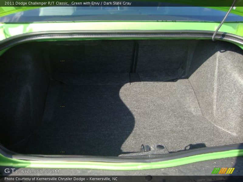 Green with Envy / Dark Slate Gray 2011 Dodge Challenger R/T Classic