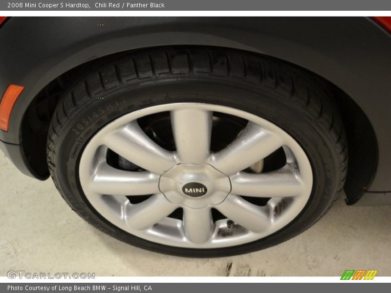 Chili Red / Panther Black 2008 Mini Cooper S Hardtop