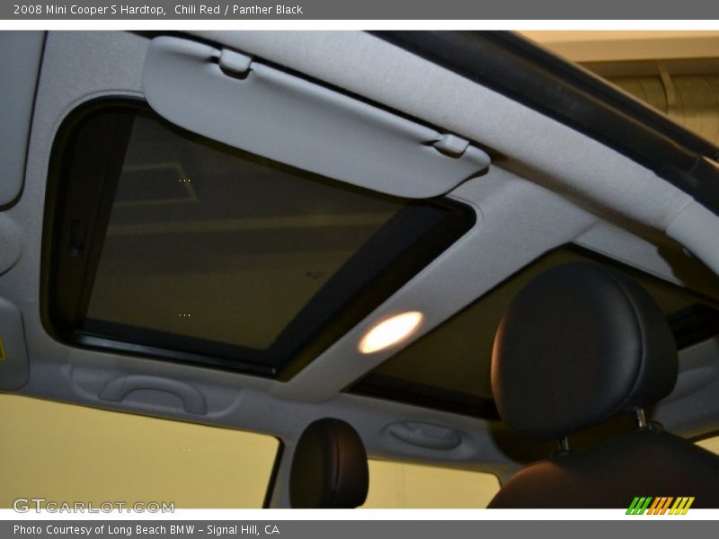 Chili Red / Panther Black 2008 Mini Cooper S Hardtop