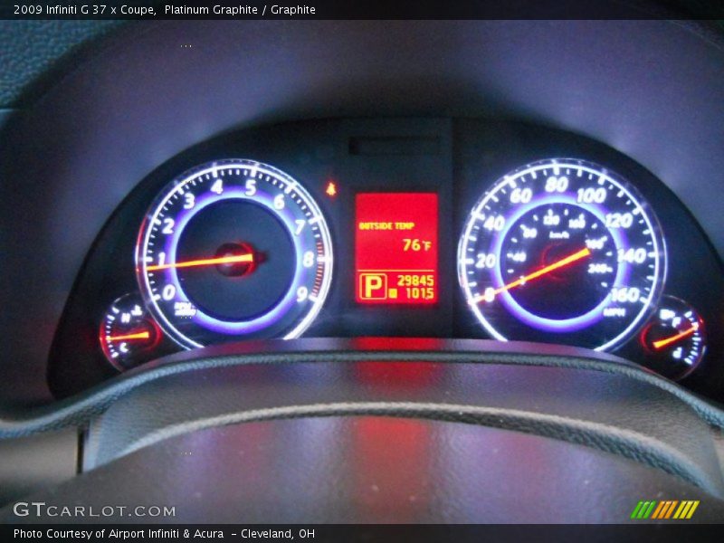 Platinum Graphite / Graphite 2009 Infiniti G 37 x Coupe
