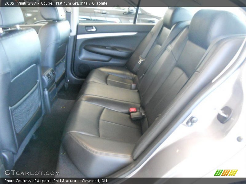 Platinum Graphite / Graphite 2009 Infiniti G 37 x Coupe