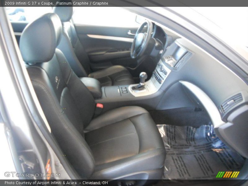 Platinum Graphite / Graphite 2009 Infiniti G 37 x Coupe