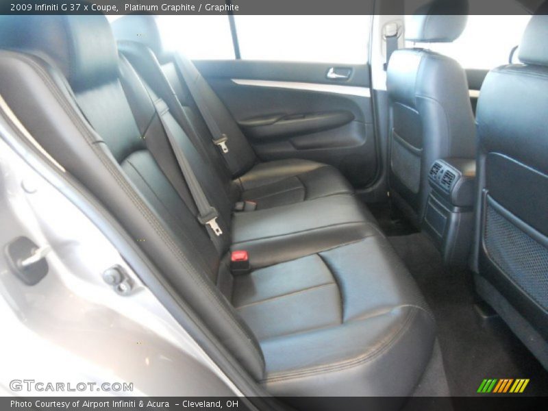 Platinum Graphite / Graphite 2009 Infiniti G 37 x Coupe