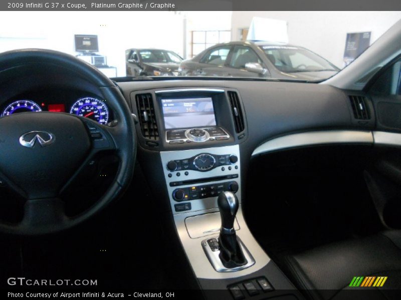 Platinum Graphite / Graphite 2009 Infiniti G 37 x Coupe