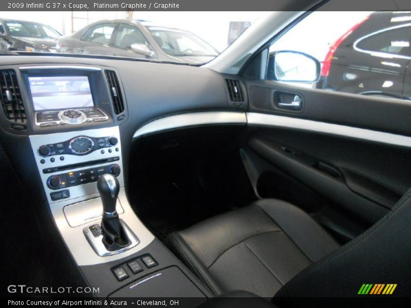 Platinum Graphite / Graphite 2009 Infiniti G 37 x Coupe