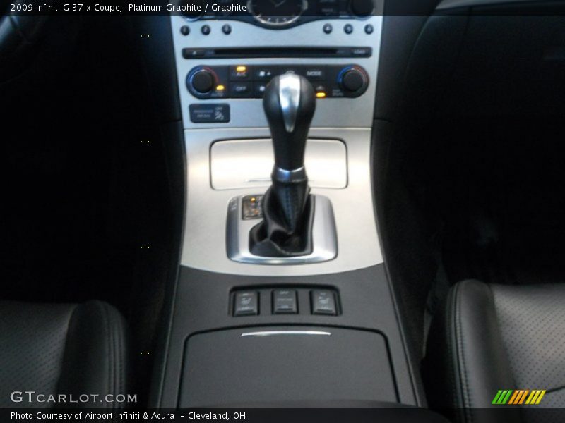 Platinum Graphite / Graphite 2009 Infiniti G 37 x Coupe