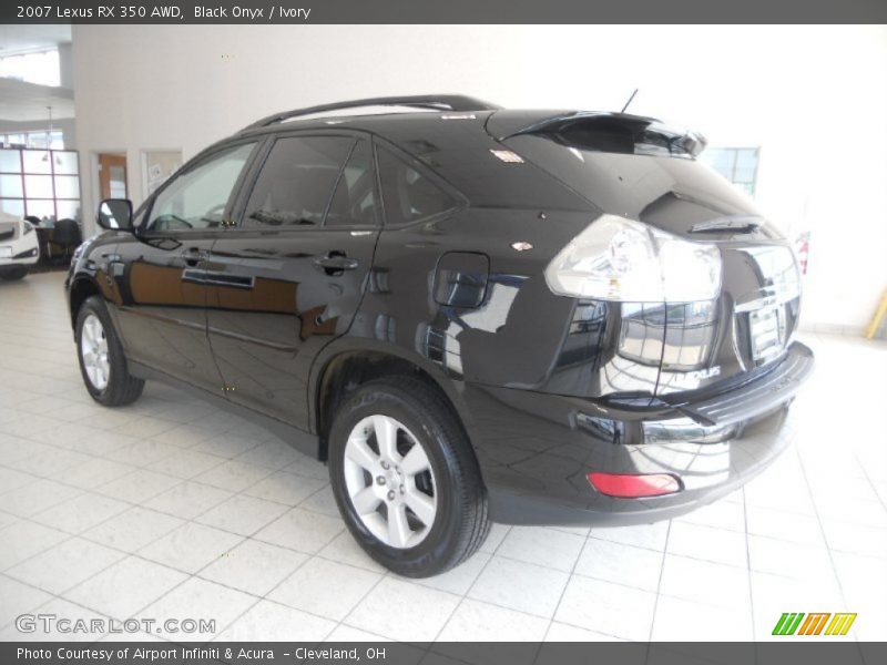 Black Onyx / Ivory 2007 Lexus RX 350 AWD