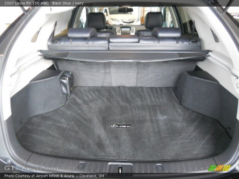 Black Onyx / Ivory 2007 Lexus RX 350 AWD
