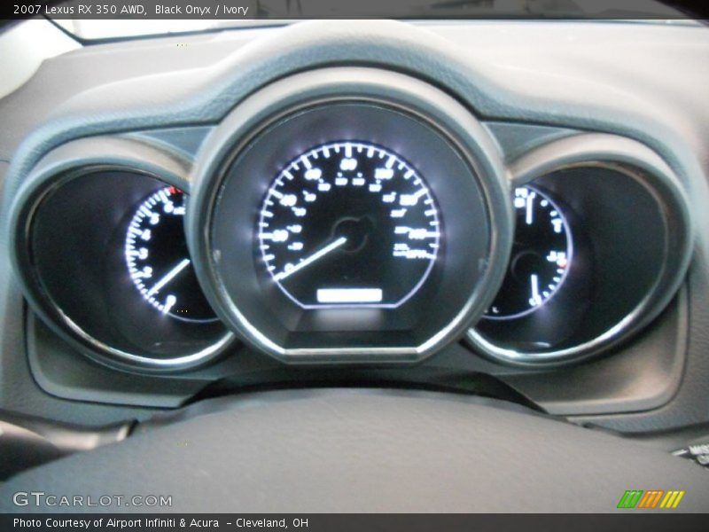 Black Onyx / Ivory 2007 Lexus RX 350 AWD