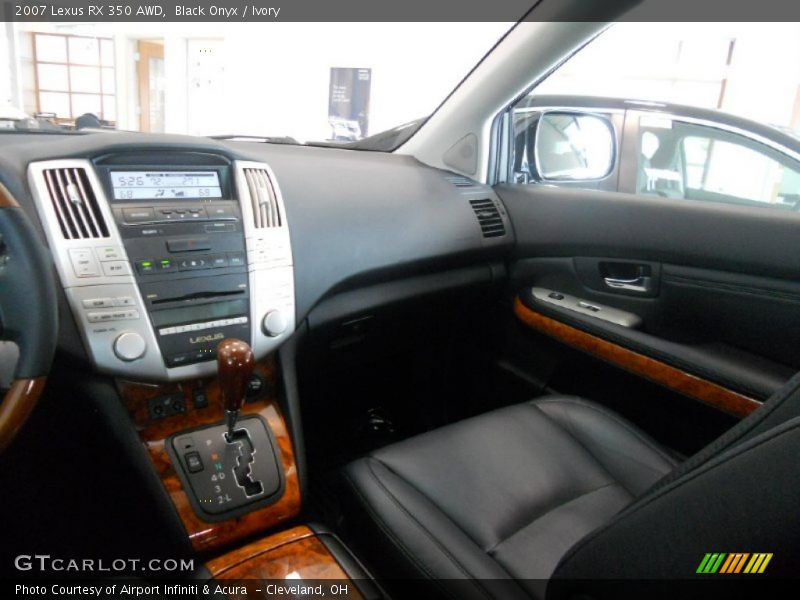 Black Onyx / Ivory 2007 Lexus RX 350 AWD