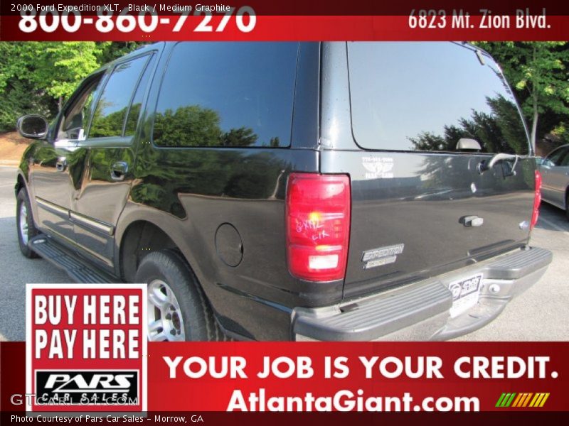Black / Medium Graphite 2000 Ford Expedition XLT
