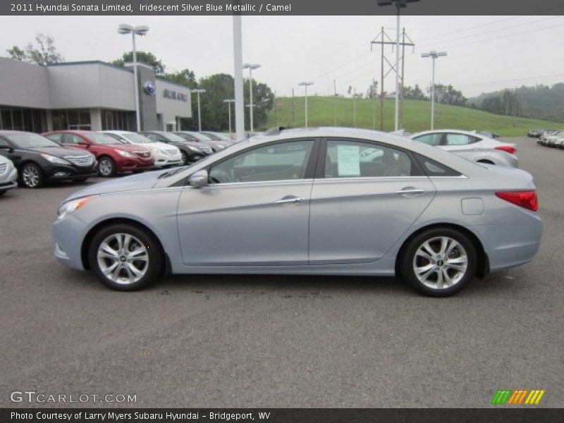  2011 Sonata Limited Iridescent Silver Blue Metallic