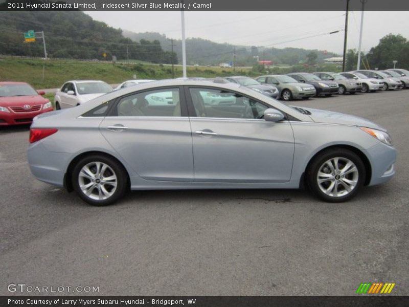  2011 Sonata Limited Iridescent Silver Blue Metallic