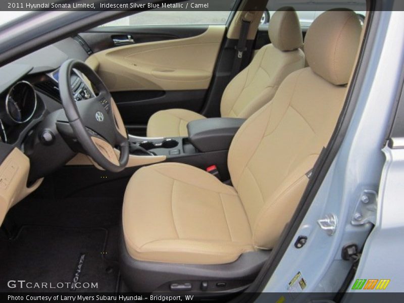  2011 Sonata Limited Camel Interior